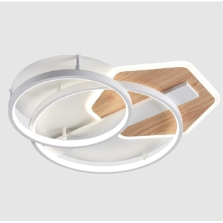 PLAFON LED TROFA BLANCO HAYA 120W CON MANDO - Imagen 1